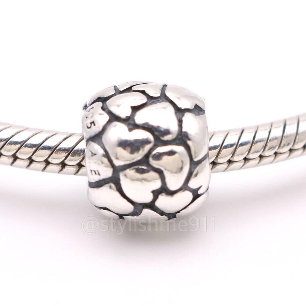 Authentic Pandora Sterling Silver Multiple Hearts… - image 1